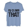 Ich würde diesen Felsen erklimmen Klettern Bouldern Climber Rock Boulder T-Shirt