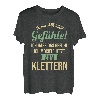 Bergsteigen Bouldern Klettern Kletterer T-Shirt