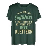 Bergsteigen Bouldern Klettern Kletterer T-Shirt