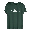 Herzschlag Berge Wandern Puls Ekg Bergsteiger Berg Geschenk T-Shirt
