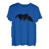 Bär Wald Natur Landschaft Silhouette Minimalismus Tier T-Shirt
