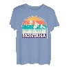 Montana Bergsteiger Summit klettern Wandern Wanderer T-Shirt