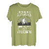 Nordic Walking Pilgern Ich werde nicht aufgeben aber fluchen T-Shirt