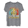 Wanderer lustig Bierfan Gipfelbier Summit Bergsteiger T-Shirt