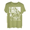 Climb Like A Girl - Sports Bouldering Hapfox Climber Boulderer T-Shirt
