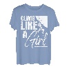 Climb Like A Girl - Sports Bouldering Hapfox Climber Boulderer T-Shirt