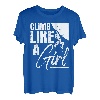 Climb Like A Girl - Sports Bouldering Hapfox Climber Boulderer T-Shirt