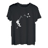 Herzschlag Herzlinie Herzfrequenz Kletterer T-Shirt