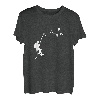 Herzschlag Herzlinie Herzfrequenz Kletterer T-Shirt