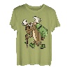 Pilger T-Shirt | Wanderer Jakobsweg Bergsteiger Elch T-Shirt