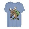 Pilger T-Shirt | Wanderer Jakobsweg Bergsteiger Elch T-Shirt
