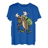Pilger T-Shirt | Wanderer Jakobsweg Bergsteiger Elch T-Shirt
