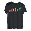 Evolution Graphic Climbing Climber Boulderer T-Shirt