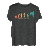 Evolution Graphic Climbing Climber Boulderer T-Shirt
