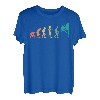 Evolution Graphic Climbing Climber Boulderer T-Shirt