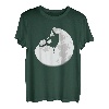 Mond Seilkletterer Klettern Bouldern T-Shirt