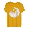 Mond Seilkletterer Klettern Bouldern T-Shirt