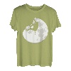 Mond Seilkletterer Klettern Bouldern T-Shirt