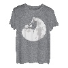 Mond Seilkletterer Klettern Bouldern T-Shirt