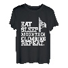 Eat Sleep Mountain Climbing Repeat Klettern Boulderer T-Shirt