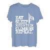 Eat Sleep Mountain Climbing Repeat Klettern Boulderer T-Shirt