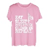 Eat Sleep Mountain Climbing Repeat Klettern Boulderer T-Shirt