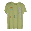 Bouldern Evolution Bergsteigen Klettern Vintage Retro T-Shirt