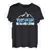 Weinen Wandern Bergwandern Bergsteigen Outdoor Wanderer T-Shirt