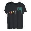 Kletterer Evolution of Climbing Boulder Bouldern T-Shirt