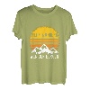 Mehr Wandern Weniger Sorgen Spruch Berg Ausflug Geschenk T-Shirt