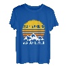 Mehr Wandern Weniger Sorgen Spruch Berg Ausflug Geschenk T-Shirt