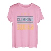 Klettern Kader Felskletterer Natur Hobby T-Shirt
