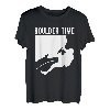 Boulder Time Kletterer Sportklettern Bouldern T-Shirt