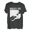 Boulder Time Kletterer Sportklettern Bouldern T-Shirt