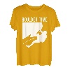 Boulder Time Kletterer Sportklettern Bouldern T-Shirt