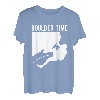 Boulder Time Kletterer Sportklettern Bouldern T-Shirt