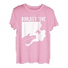 Boulder Time Kletterer Sportklettern Bouldern T-Shirt