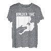 Boulder Time Kletterer Sportklettern Bouldern T-Shirt