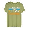Bergsteiger lustig Peeing outside Naturburschen Bergfan T-Shirt