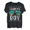 Camping Boy Sommer Strand Sonnenbrille Happy Camper T-Shirt