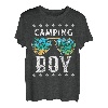 Camping Boy Sommer Strand Sonnenbrille Happy Camper T-Shirt