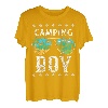 Camping Boy Sommer Strand Sonnenbrille Happy Camper T-Shirt