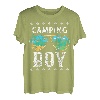 Camping Boy Sommer Strand Sonnenbrille Happy Camper T-Shirt