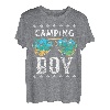 Camping Boy Sommer Strand Sonnenbrille Happy Camper T-Shirt