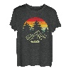 Dolomiten Südtirol Ich liebe Retro Bergsteiger T-Shirt