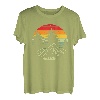 Dolomiten Südtirol Ich liebe Retro Bergsteiger T-Shirt