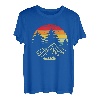 Dolomiten Südtirol Ich liebe Retro Bergsteiger T-Shirt