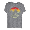 Dolomiten Südtirol Ich liebe Retro Bergsteiger T-Shirt