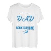 Herren Dad who loves rock climbing - Bouldern Boulderer Kletterer T-Shirt