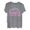Wanderwoman Bergsteigen Wandern Hiking Frauen Bergfan T-Shirt